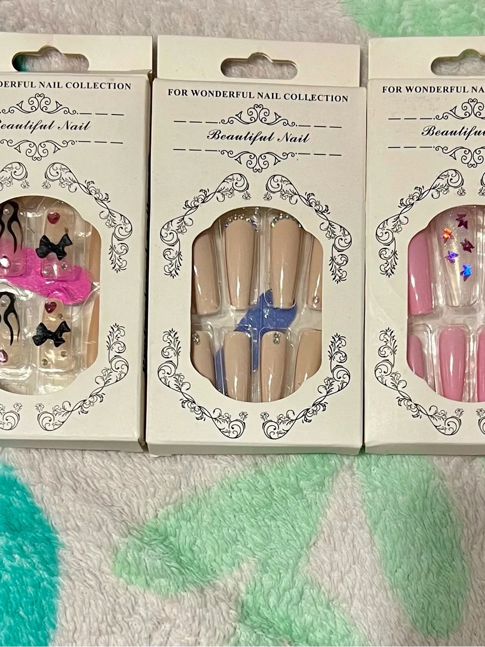 Hello kitty Pink and Nude Press-On Nail Set